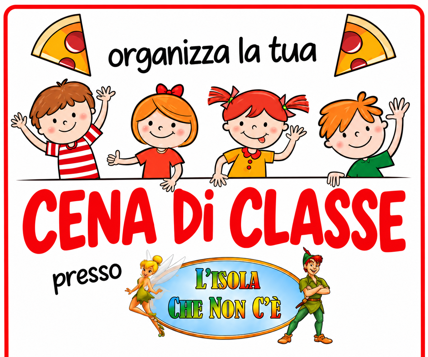 🍕 Organizza la tua cena di classe!